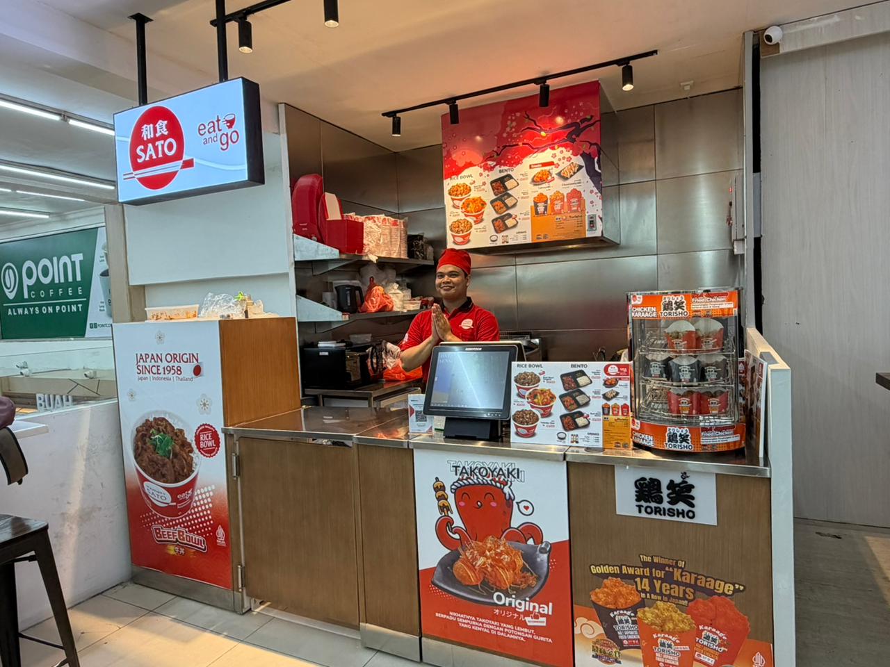 Washoku Sato eat&go Indomaret Ampera Raya